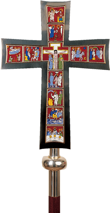 Cloisonne Processional Cross