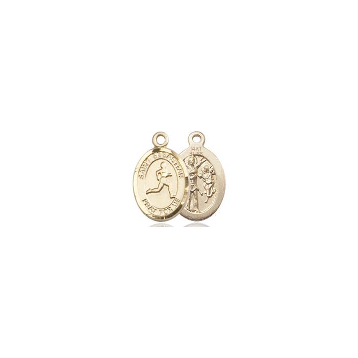 St. Sebastian-Track & Field Small Pendant