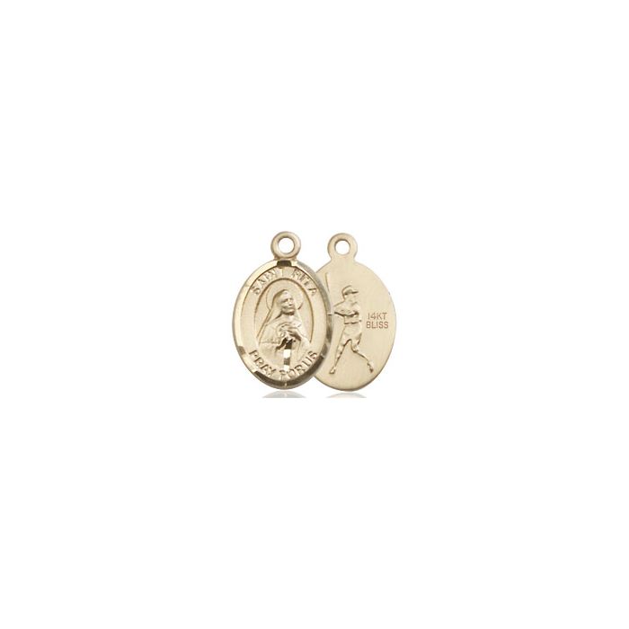 St. Rita - Baseball Small Pendant