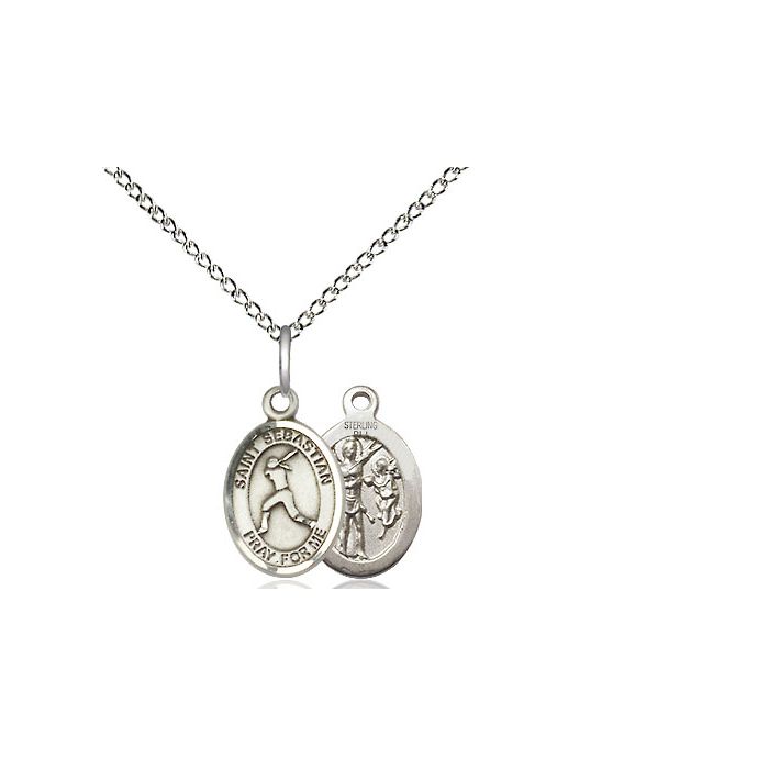 St. Sebastian - Softball Small Pendant