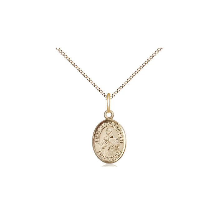 St. Maria Goretti Small Pendant