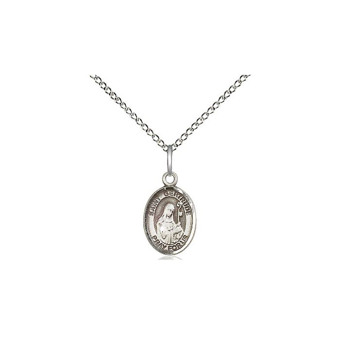 St. Gertrude of Nivelles Small Pendant