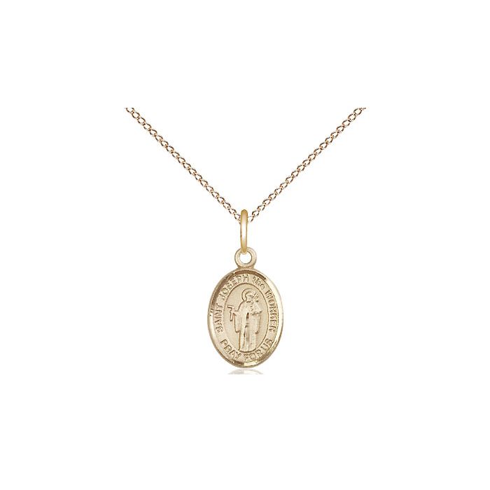 St. Joseph the Worker Small Pendant