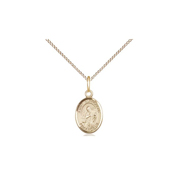 St. Alphonsus Small Pendant