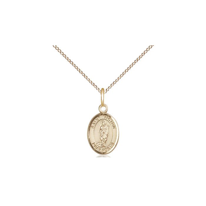 St. Victor of Marseilles Small Pendant