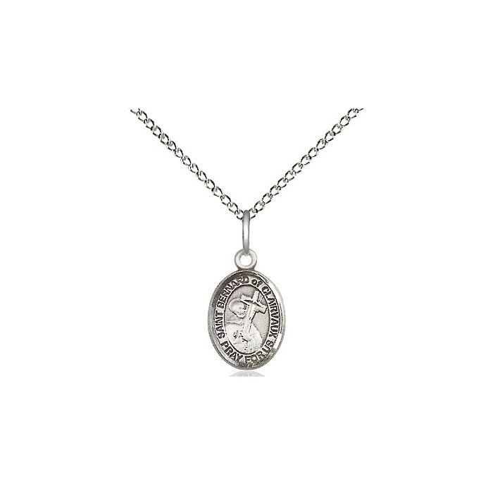 St. Bernard of Clairvaux Small Pendant