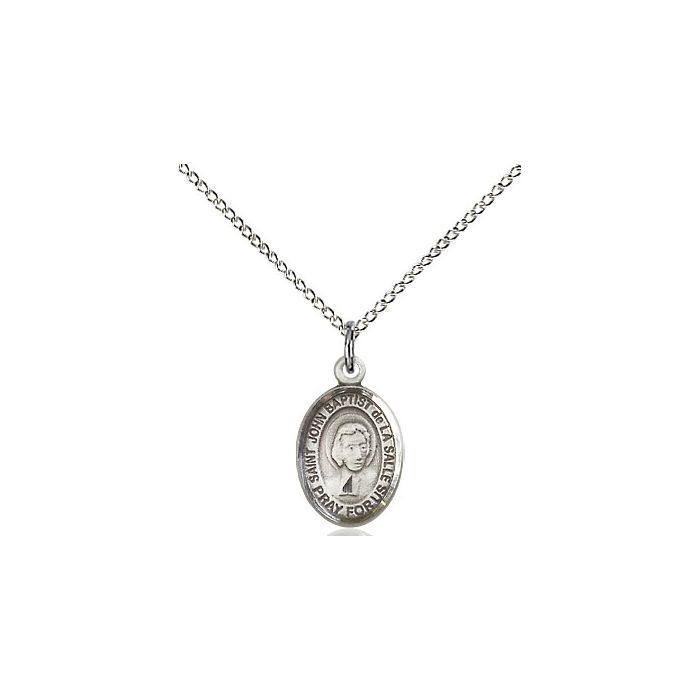 St. John Baptist de La Salle Small Pendant