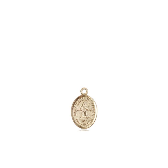 St. Isidore the Farmer Small Pendant