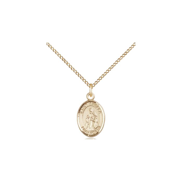 St. Angela Merici Small Pendant