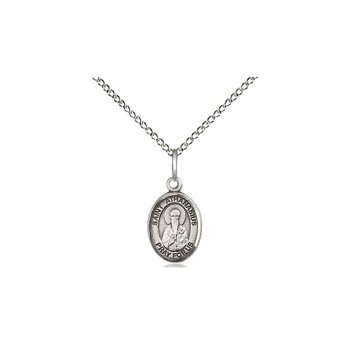 St. Athanasius Small Pendant