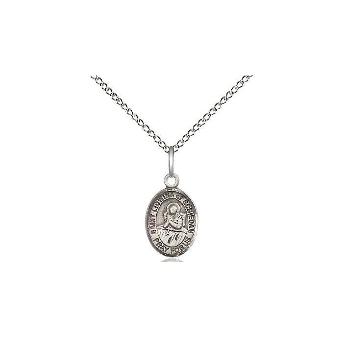 St. Lidwina of Schiedam Small Pendant