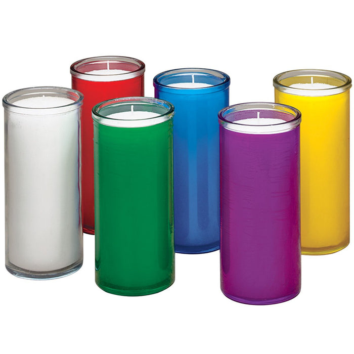 Root Candles Glass Intention 5-Day Lights - Southern Pride