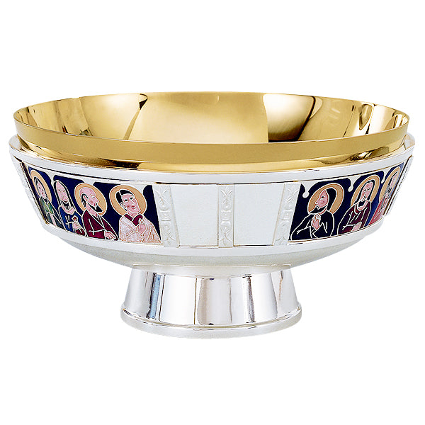 Romanesque Fire-Enameled "Last Supper" Open Ciboria