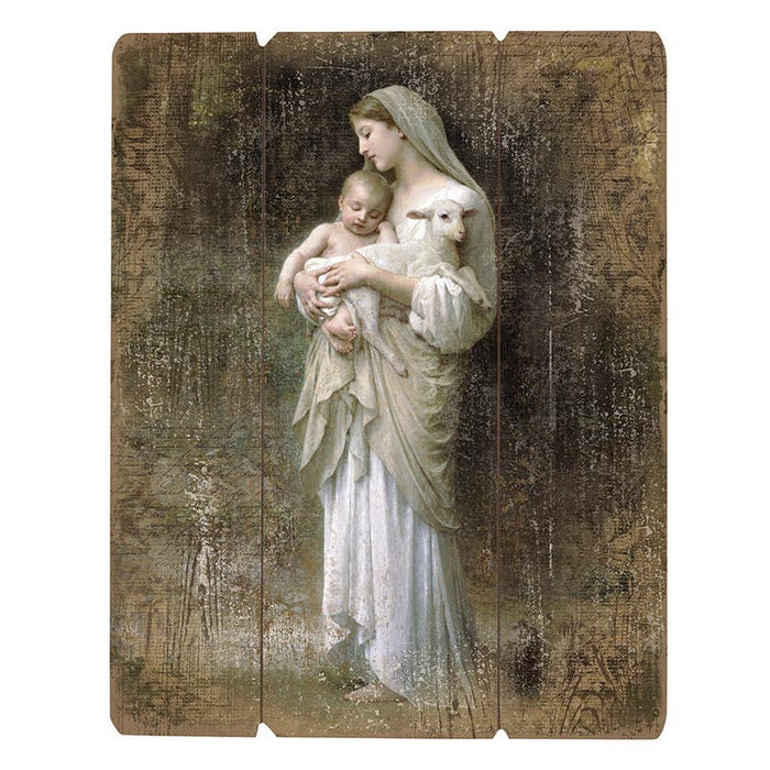 Bouguereau: L'Innocence Wood Pallet Sign
