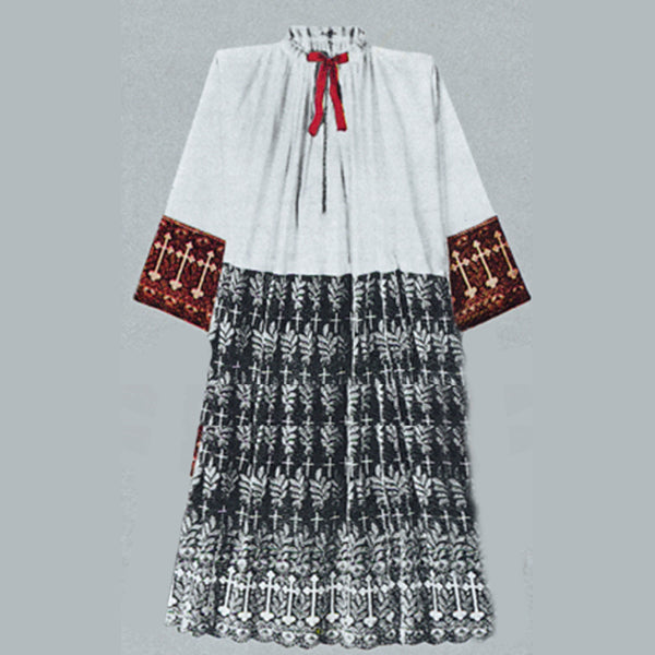 Rochet and Matching Alb with Venetian Lace 5700