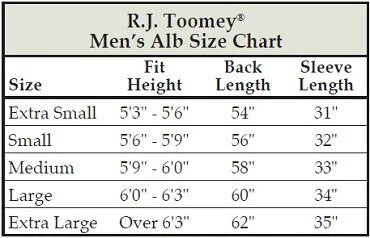 RJ Toomey Alb with IHS Lace