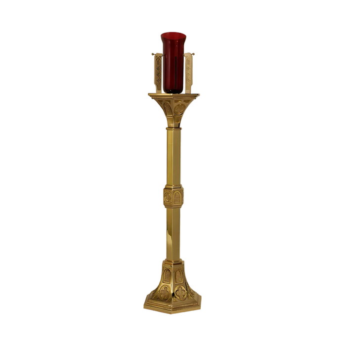 High Polish Bronze Floor Sanctuary Stand 6225 Series