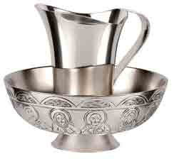 Romanesque Four Evangelists Ornamented Candlestick