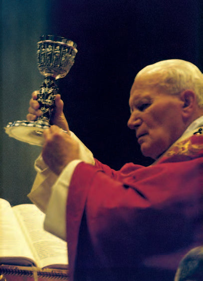 Sterling Silver John Paul II Gothic Ciborium
