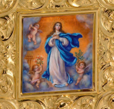 Renaissance Style Immaculate Conception Dome Tabernacle
