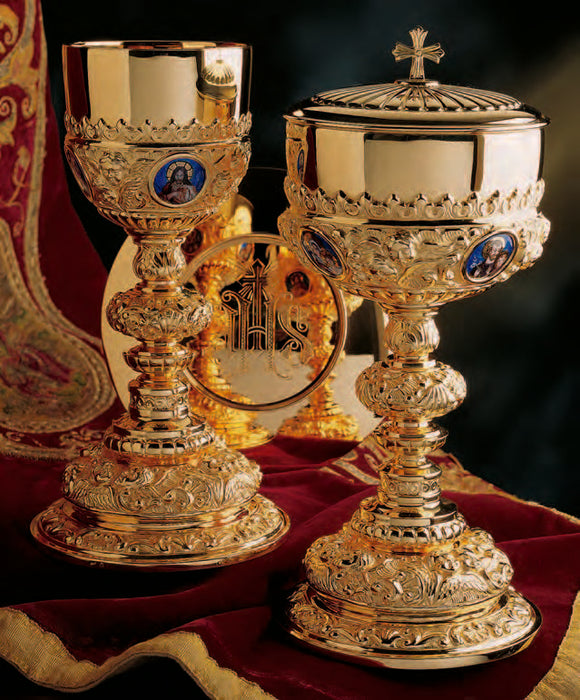 Sterling Silver Baroque Ciboria