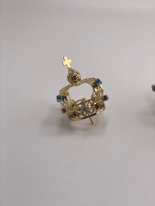 Infant of Prague Statue Replacement Filigree Crown