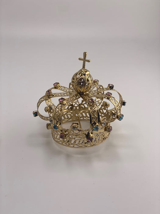 Infant of Prague Statue Replacement Filigree Crown