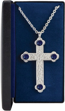 Pectoral Cross with Four Amethyst