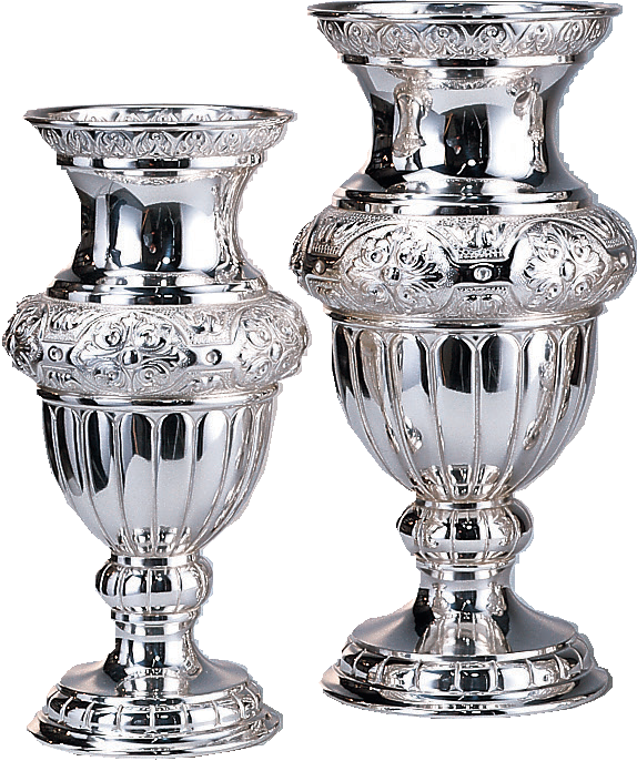 Lacquered Processional Flower Vase