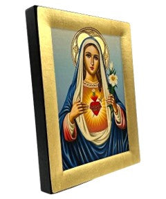Immaculate Heart of Mary Traditional Byzantine Iconography