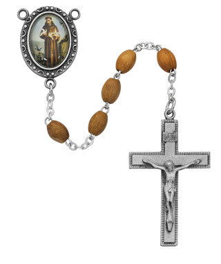 OLIVE WOOD ST FRANCIS ROSARY