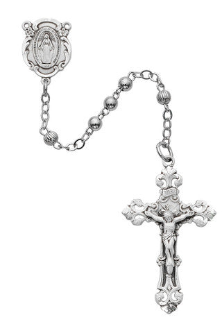 4MM ALL STERLING ROSARY