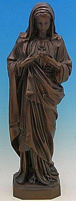 Immaculate Heart of Mary Statue 24" Outdoor