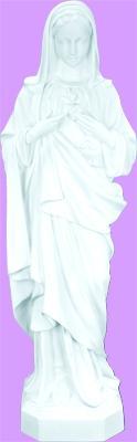 Immaculate Heart of Mary Statue 24" Outdoor