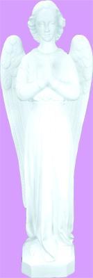 Standing Angel 24" Outdoor Statue