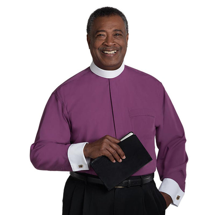 Murphy French Cuff Banded Collar Clergy Shirt