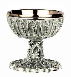 Sterling Silver John Paul II Gothic Ciborium