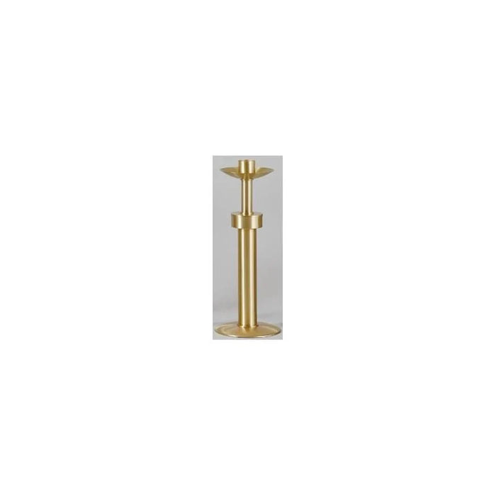 Satin Brass Paschal Candlestick