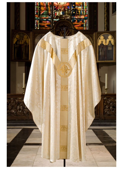 Chasuble Alpha Omega Tudor Rose