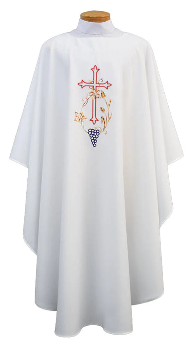 Chasuble with Cross Wheat and Grapes