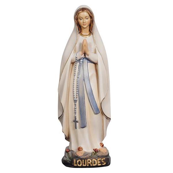 Our Lady Of Lourdes Modern Style Wood Carve Statue