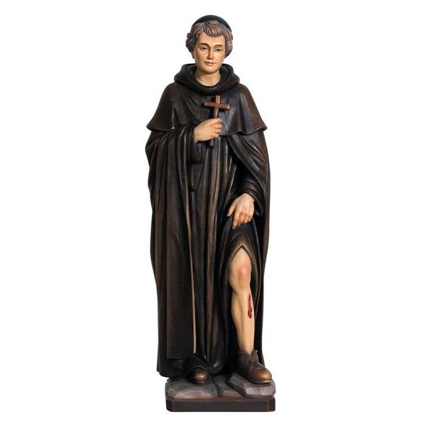 St. Peregrine Wood Carve Statue