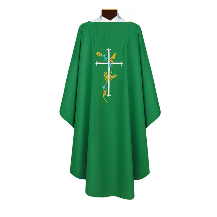 Chasuble with Cross and Wheat