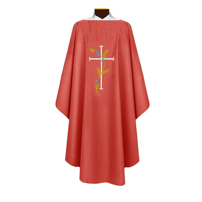 Chasuble with Cross and Wheat