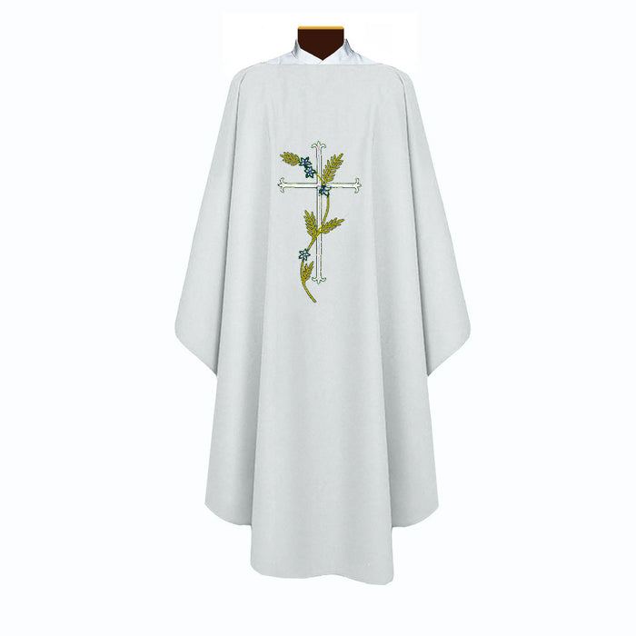 Chasuble with Cross and Wheat