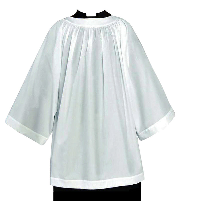 Tailored Priest Surplice with Round Yoke