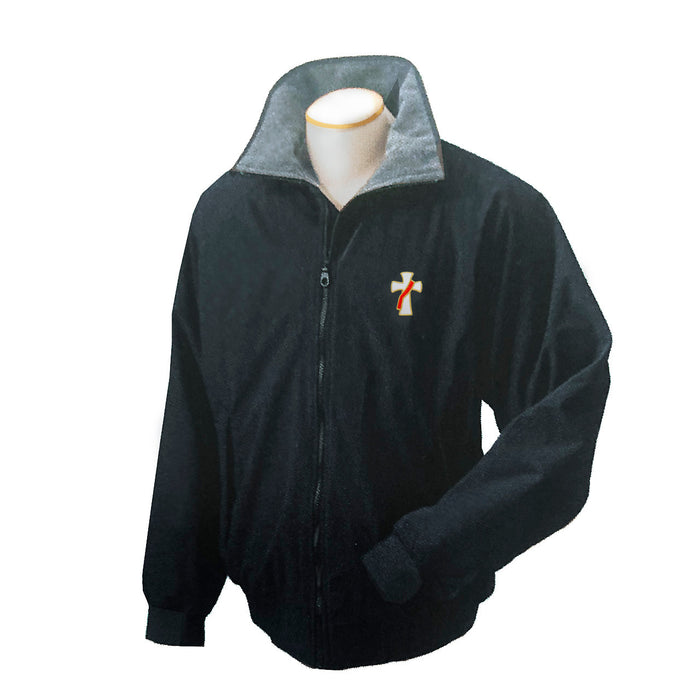 Weatherproof Fleece-Lined Jacket For Clergy or Deacon