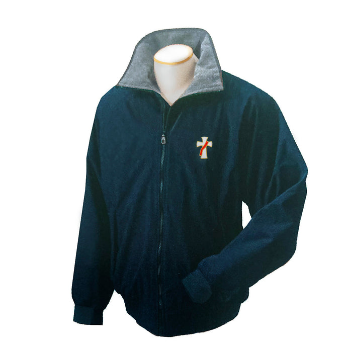 Weatherproof Fleece-Lined Jacket For Clergy or Deacon