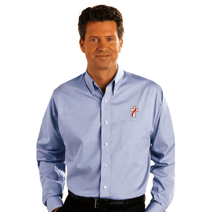 Classic Wrinkle Free Long Sleeve Deacon Oxford