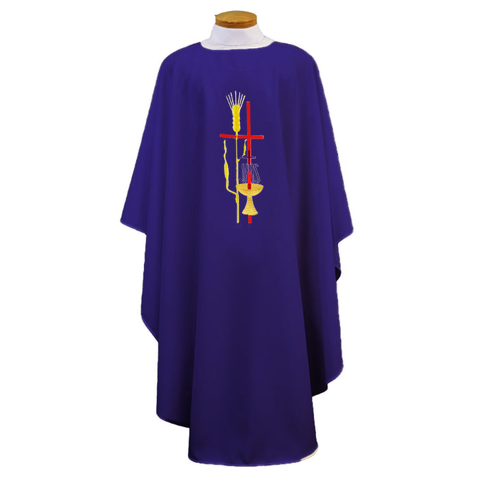 Chasuble with Eucharist Symbol
